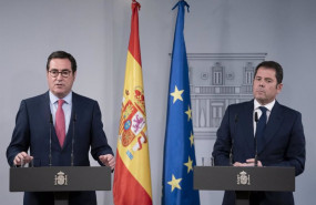 ep el presidente de la ceoe antonio garamendi i y el presidente de cepyme y vicepresidente de la