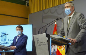 ep el presidente de la junta de castilla y leon alfonso fernandez manueco i y el presidente-director