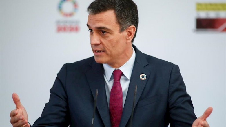 El presidente del Gobierno, Pedro Sánchez, preside la presentación del Plan de Modernización de la Formación Profesional, en Moncloa, Madrid (España), a 22 de julio de 2020. | Óscar J.Barroso - Europa Press ep el presidente del gobierno pedro sanchez preside la presentacion del plan de modernizacion de la