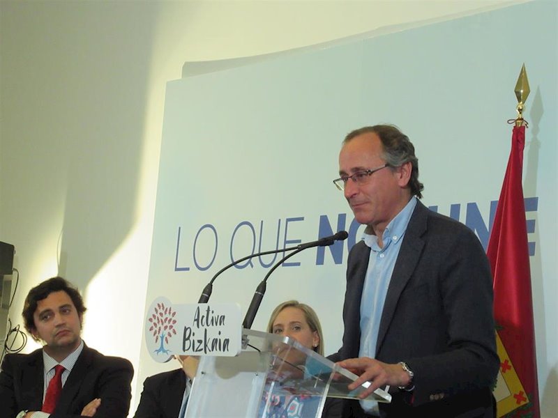 ep el presidente del pp vasco alfonso alonso en una comparecencia publica