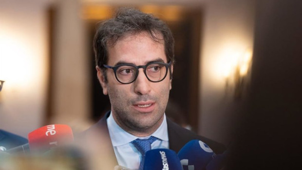 ep el vicepresidente primero y ministro de economia comercio y empleo carlos cuerpo en oviedo