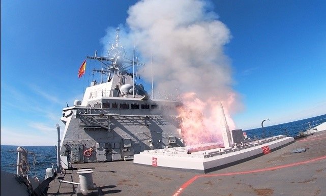 Fragata 'Almirante Juan de Borbón' durante el ejercicio 'Eagle Eye' | EMAD ep fragata almirante juan de borbon durante el ejercicio eagle eye