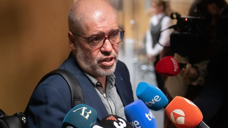ep imagen de archivo del secretario general de ccoo unai sordo en un acto el 12 de marzo