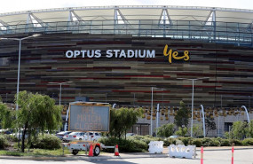 ep la afl anuncia la suspension de la temporada de futbol australiano en el optus stadium de perth