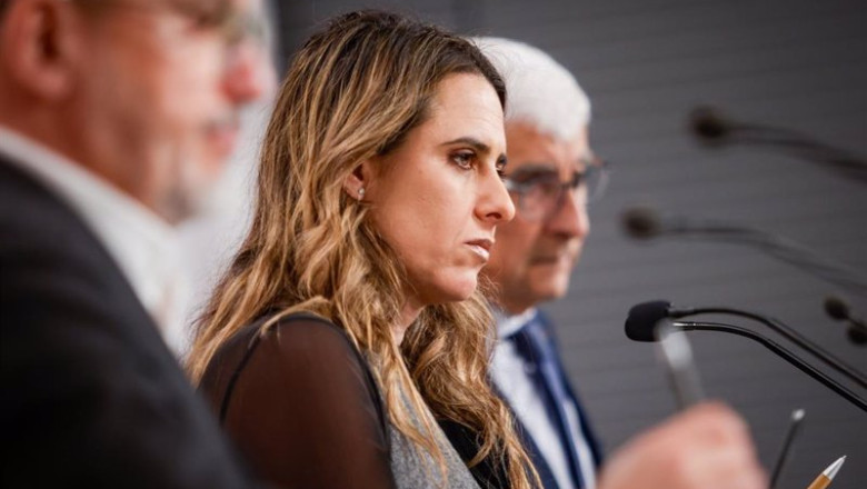 ep la portavoz de la generalitat patricia plaja ofrece una rueda de prensa tras el consell executiu ep la portavoz de la generalitat patricia plaja ofrece una rueda de prensa tras el consell executiu