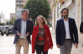 ep la vicepresidenta y ministra de economia nadia calvino y el candidato socialista a la presidencia ep la vicepresidenta y ministra de economia nadia calvino y el candidato socialista a la presidencia