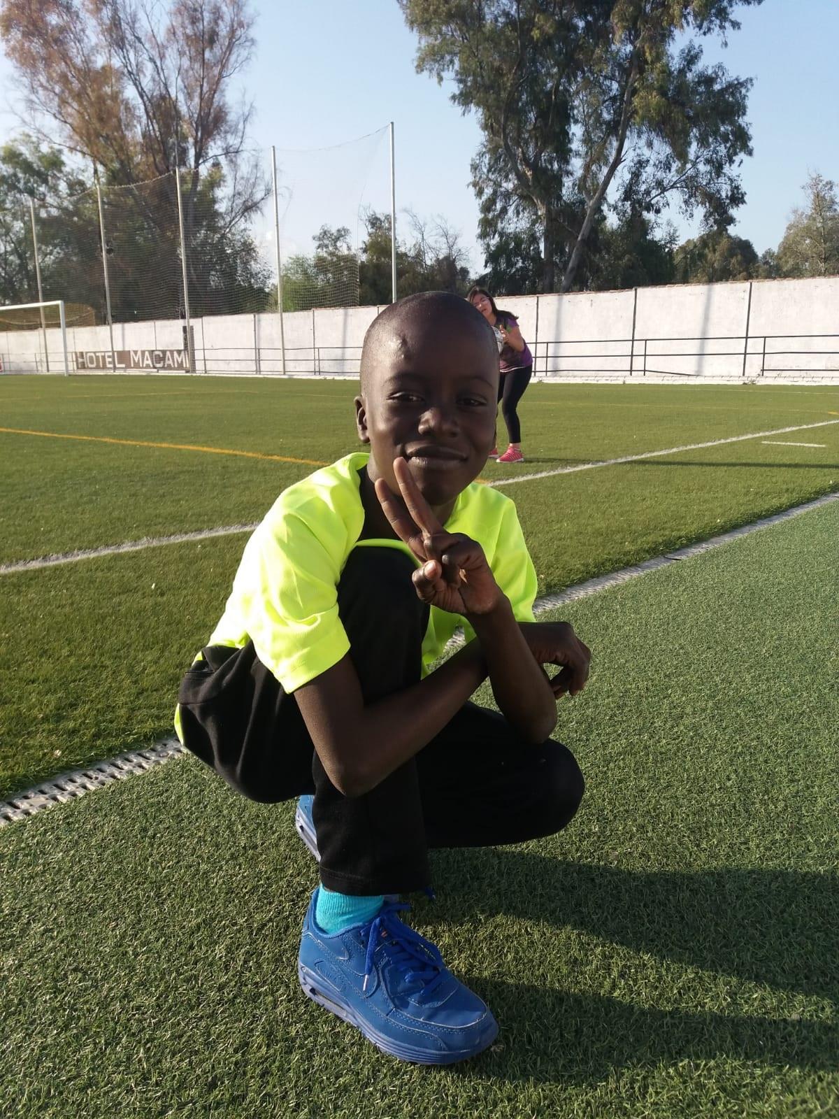 El menor senegalés tras ser intervenido | FUNDACIÓN TIERRA DE HOMBRES ep menor senegalesser intervenido