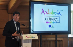 ep presentacion de la presencia de andalucia en fitur por parte del vicepresidente de la junta de