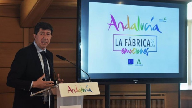 ep presentacion de la presencia de andalucia en fitur por parte del vicepresidente de la junta de