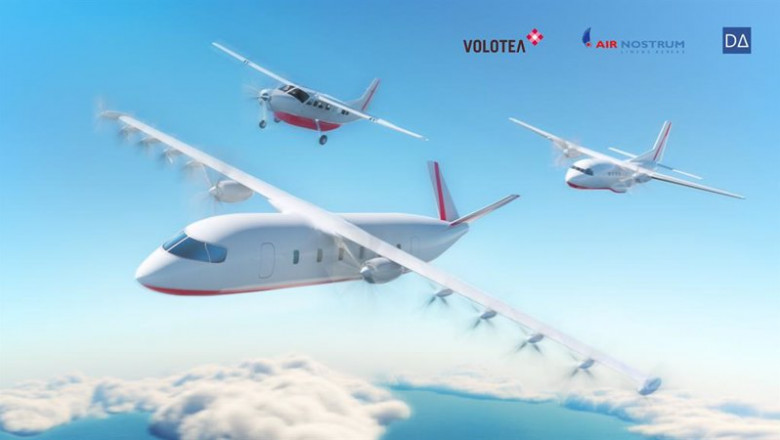 Primer avión 100% eléctrico de Volotea, Air Nostrum y Dante Aeronautical | AIR NOSTRUM ep primer avion 100 electrico de volotea air nostrum y dante aeronautical