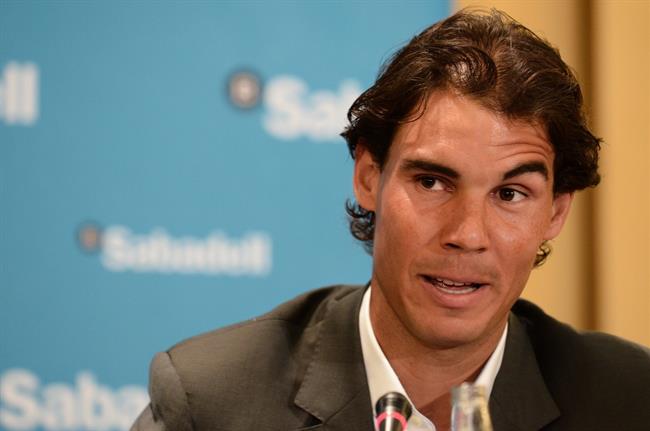 Rafael Nadal firma acuerdo con el Banco Sabadell | EUROPA PRESS ep rafael nadal firma acuerdobanco sabadell