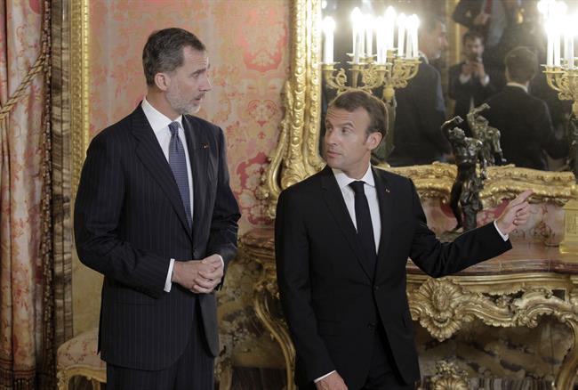 REY FELIPE VI CON MACRON | POOL ep rey felipe vimacron