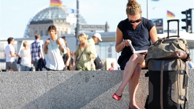 Turista en Berlín. (Foto: Adam Berry/Getty Images) | ADAM BERRY - Archivo ep turistaberlin foto adam berrygetty images