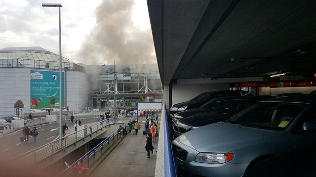 bruselas aeropuerto explosion
