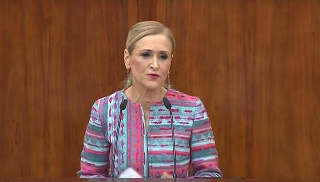 Cifuentes comparece en la Asamblea para hablar de su máster | EUROPA PRESS ep cifuentes comparecela asambleahablarsu master 20180404185103