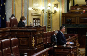 ep el diputado javier bas del grupo parlamentario popular interviene para defender la mocion de su