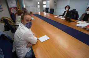 ep el presidente del comite de empresa de la planta de alcoa en san cibrao jose antonio zan durante