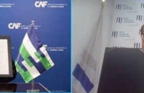 ep el presidente ejecutivo de caf luis carranza y el vicepresidente del bei ricardo mourinho