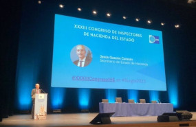 ep el secretario de estado de hacienda jesus gascon durante la clausura del xxxiii congreso de la