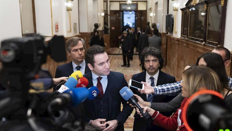 El secretario general del PP, Teodoro García Egea, en la Jornada de Puertas Abiertas del Congreso de los Diputados. | PP ep el secretario general del pp teodoro garcia egea en la jornada de puertas abiertas del congreso