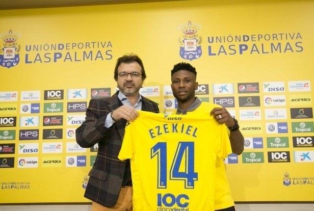 Ezekiel ficha por Las Palmas | UD LAS PALMAS ep ezekiel fichalas palmas