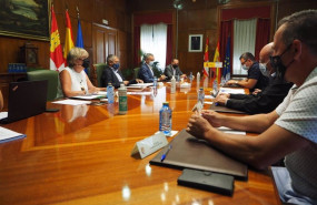 ep imagen de los asistentes a la reunion celebrada en la sede de la subdelegacion del gobierno en