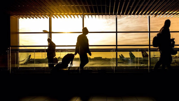 ep imagen de recurso de viajeros en un aeropuerto