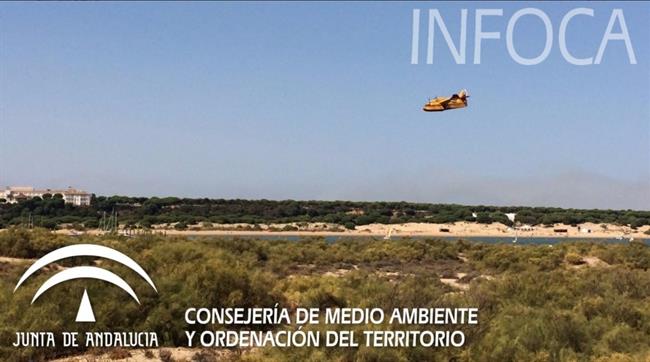 Incendio de Cartaya | EUROPA PRESS/ INFOCA ep incendiocartaya