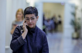 ep la ministra de asuntos exteriores union europea y cooperacion arancha gonzalez laya habla por