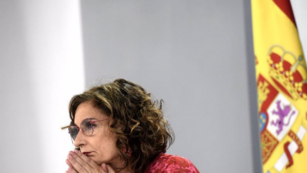 ep la ministra de hacienda maria jesus montero en una rueda de prensa posterior al consejo de