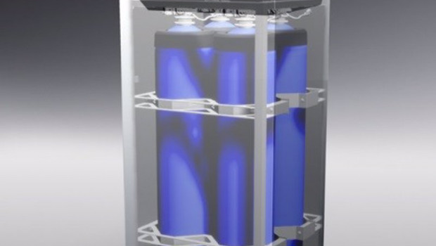 ep modulo de almacenamiento a base de hidrogeno de resina de toyota