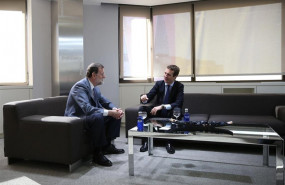 ep nota pp casado y rajoy mantienen una reunion en la sede nacional del partido popular video y