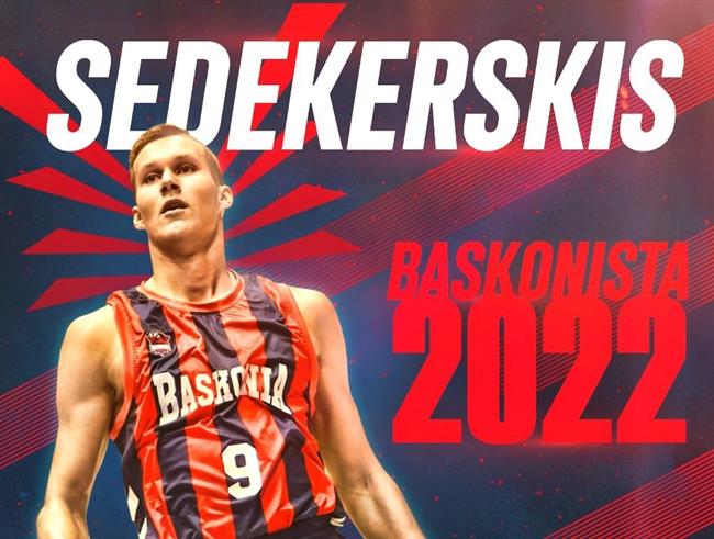 Tadas Sedekerskis renueva con el Baskonia | BASKONIA ep tadas sedekerskis renuevabaskonia