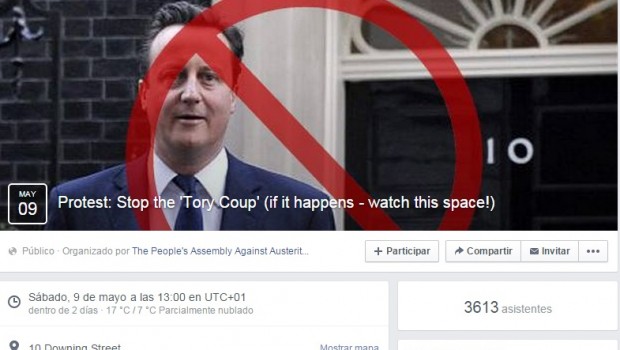 grupo facebook cameron reino unido elecciones