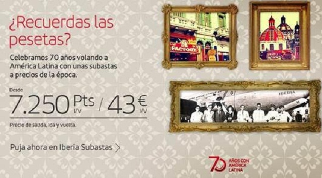iberia pesetas vuelo