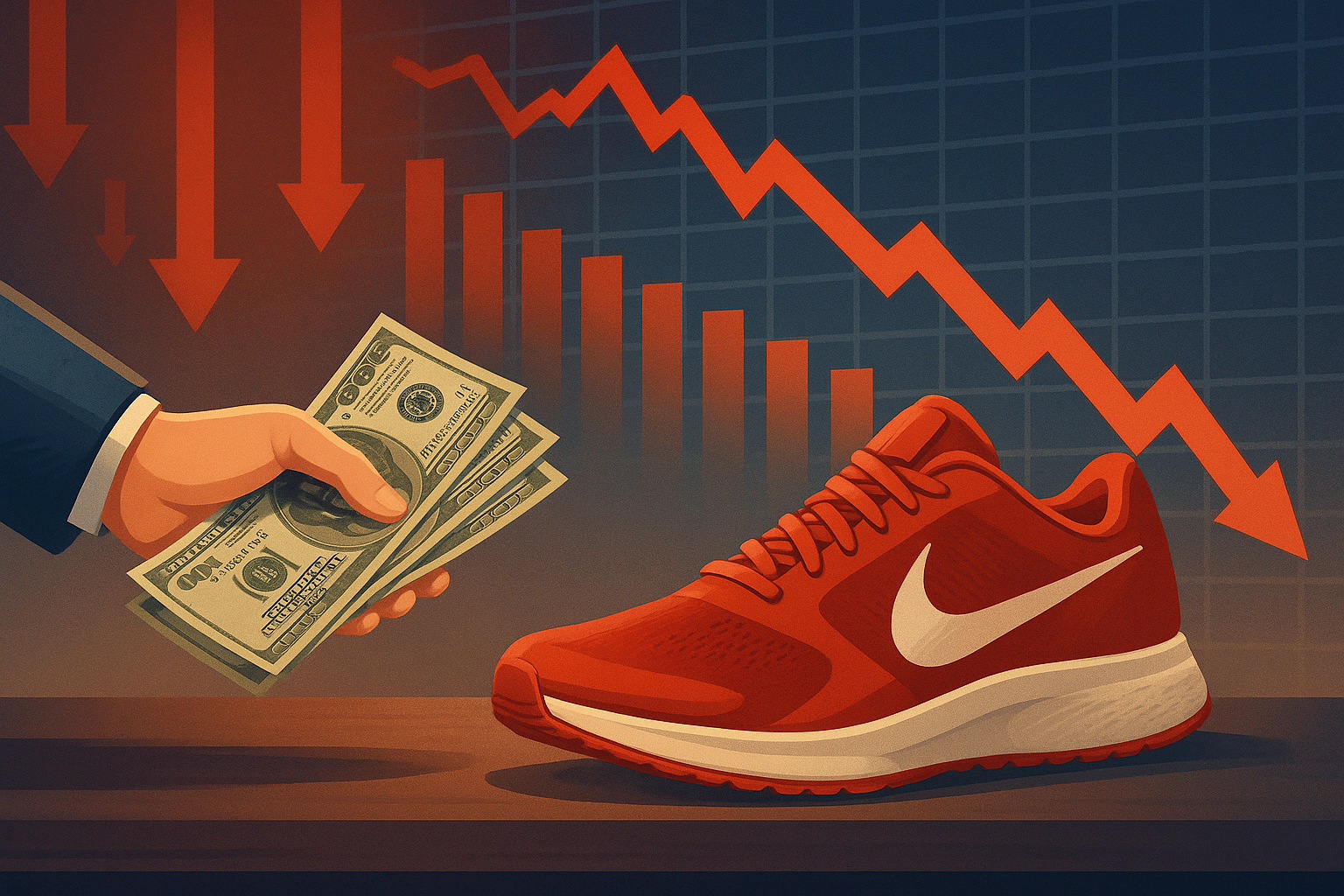¿Nike en precios de derribo? Los contrarian toman posiciones antes de sus resultados