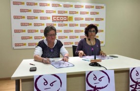 ep alba garcia i lidia sandalinas ccoo catalunya