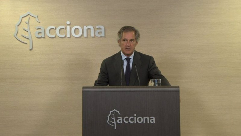 ep archivo el presidente de acciona jose manuel entrecanales en su intervencion ante la junta de ep archivo el presidente de acciona jose manuel entrecanales en su intervencion ante la junta de