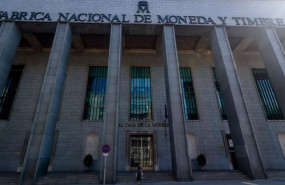 ep archivo   fachada de la fabrica nacional de moneda y timbre