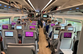 ep archivo   linea de ave entre asturias y madrid trenes s106