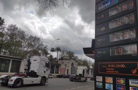 ep archivo   marcha de camiones por el centro de cordoba dentro de la huelga de los transportistas