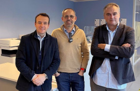 ep de izquierda a derecha carlos iribarren director de seidor one sylvain fauriel presidente de work