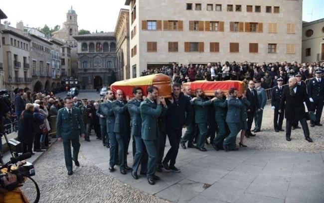 Despedida de los guardias civiles en Alcañiz. | GUARDIA CIVIL ep despedidalos guardias civilesalcaniz