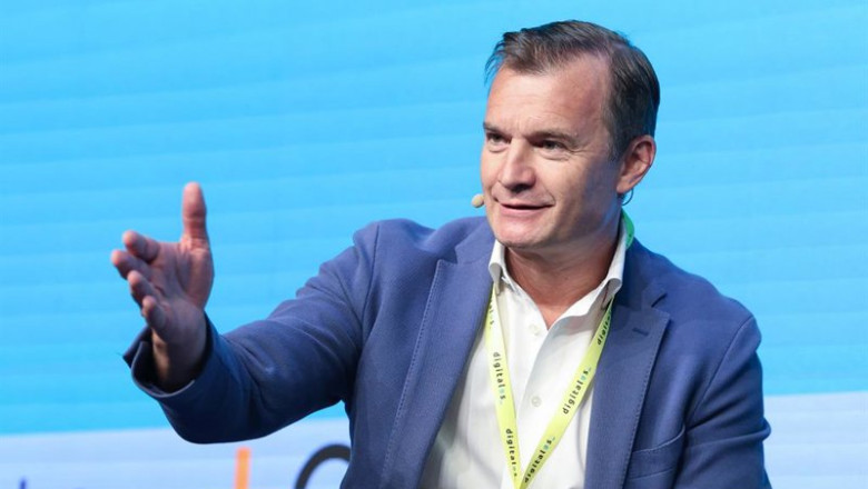 El CEO de MasOrange, Meinrad Spenger, durante la segunda jornada de 'DigitalES Summit 2026', en la Real Fábrica de Tapices, a 25 de junio de 2026, en Madrid (España). Organizado por la Asociación Española para la Digitalización, el evento se desarrolla ba | Marta Fernández - Europa Press ep el ceo de masorange meinrad spenger durante la segunda jornada de digitales summit 2026 en la