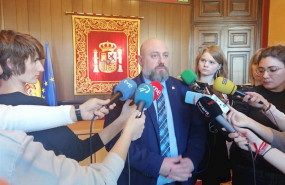 ep el delegado del gobierno en navarra jose luis arasti atiende a los periodistas