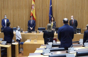 ep el ministro de sanidad salvador illa c junto con otros asistentes a la comision de sanidad del