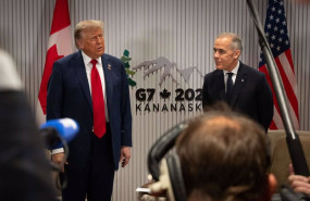 ep el presidente estadounidense donald trump a la izquierda junto al primer ministro de canada mark ep el presidente estadounidense donald trump a la izquierda junto al primer ministro de canada mark