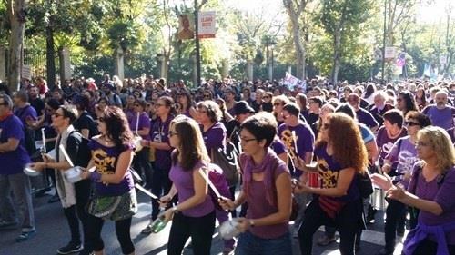 Horario y recorrido de la huelga feminista 2018 | EUROPA PRESS - Archivo ep horariorecorridola huelga feminista 2018