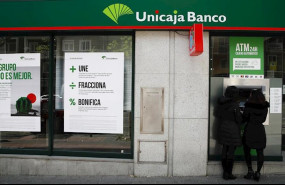 ep imagen de archivo de una sucursal de unicaja