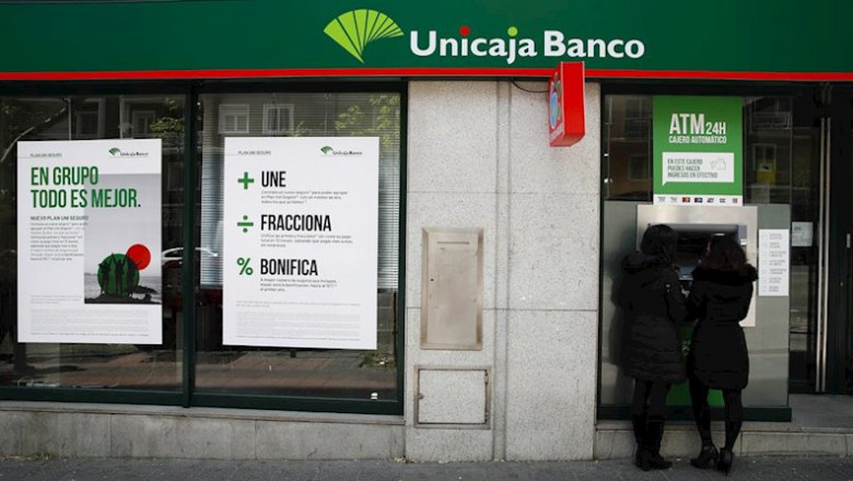 ep imagen de archivo de una sucursal de unicaja